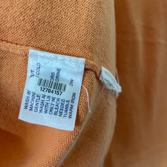 Gap Womens Orange & Blue V-Neck Long Sleeve Cardigan Sweater Size L Lot Of 2 - Picture 4 of 10